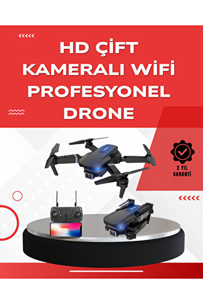 Clevora 2.4G 4CH Katlanabilir Drone 100 Metre Uçuş Mesafeli