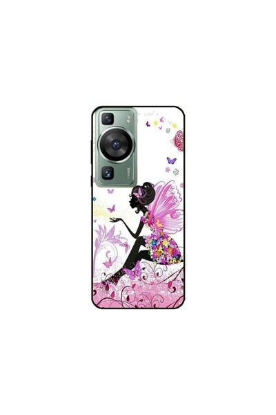 Atlas Husa personalizata si Folie de Silicon Huawei P60 Pro, Fairy, multicolo...