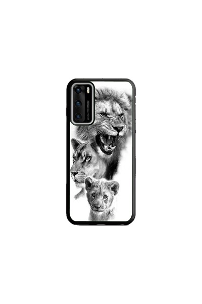 Atlas Husa personalizata Huawei P40 Pro, Lion #3, multicolor, S1D1M0118