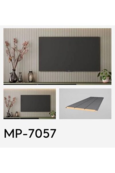 AGT AKYÜREK STORE MP 7057 MODEL YENİ GRİ RENK DUVAR KAPLAMA PROFİL LAMBRİ PANEL