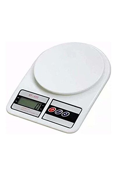 Generic ميزان مطبخ إلكتروني رقمي أبيض 10 كجم