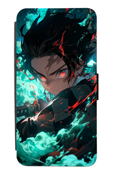 Atlas Husa personalizata tip carte Xiaomi Redmi 10X, Demon Slayer #2, multicolor, S2D1M263