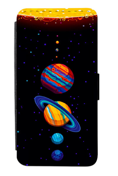 Atlas Husa personalizata tip carte Apple iPhone 11 Pro Max, Painting #3, multicolor, S2D1M170