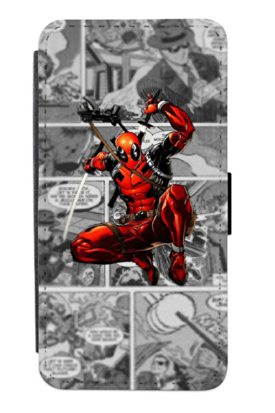 Atlas Husa personalizata tip carte Huawei Mate 30 Pro, Deadpool #4, multicolo...