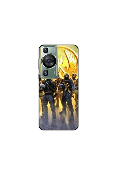 Atlas Husa personalizata si Folie de Silicon Huawei P60, Counter Strike, mult...