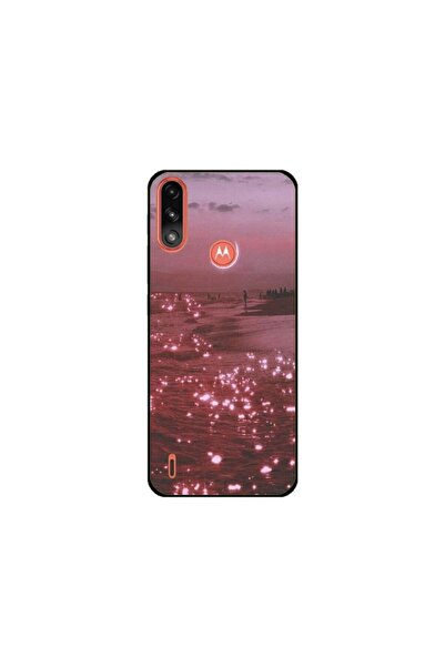 Atlas Husa personalizata Motorola Moto E7 Power, Pink Sky, multicolor, S1D1M0129