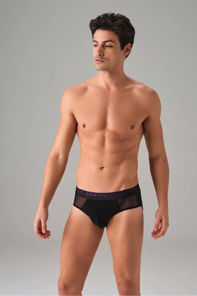 Doreanse 1201 Men's Fancy Transparent Detailed Slip