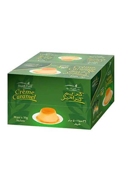 Riyadh Food حلوى مزيج كريم كراميل 36 × 50 جم