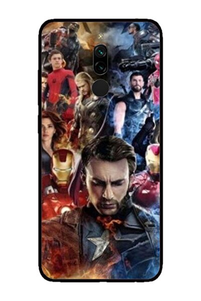 Atlas Husa personalizata Xiaomi Redmi Note 8 Pro, Avengers Endgame, multicolo...