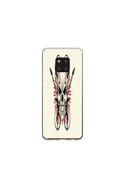 Atlas Husa personalizata Huawei Mate 20 Pro, Skull #1, multicolor, S1D1M0284