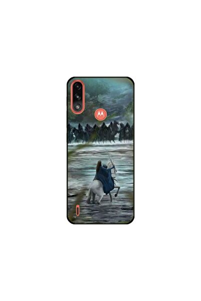 Atlas Husa personalizata si Folie de Silicon Motorola Moto E7 Power, Brave, m...