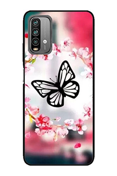 Atlas Husa personalizata si Folie de Silicon Xiaomi Redmi Note 9s, Butterfly ...