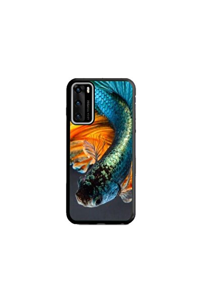 Atlas Персонализиран калъф за Huawei P40 Pro, Риби #1, многоцветен, S1D1M0074