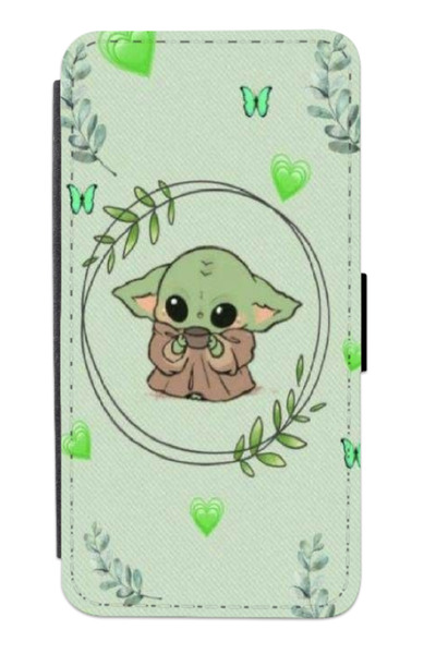 Atlas Husa personalizata tip carte Huawei Mate 20 Lite, Baby Yoda, multicolor...
