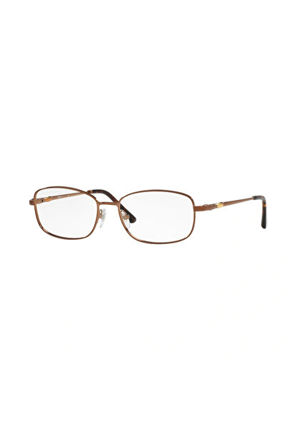 Sferoflex Women's Eyeglass Frames SF2573 472 55, Metal, Brown, 55 mm