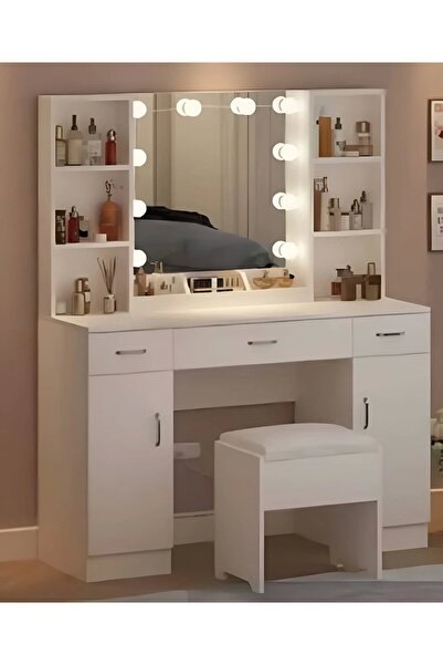 PalmirAtic Firenze Makyaj Masası Takımı