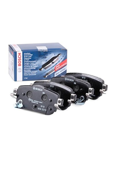 Bosch NİSSAN QASHQAİ 14-20 J11 ARKA FREN BALATASI