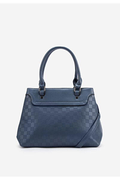 B T Shoes Modrá rukojeť kabelky Scazia