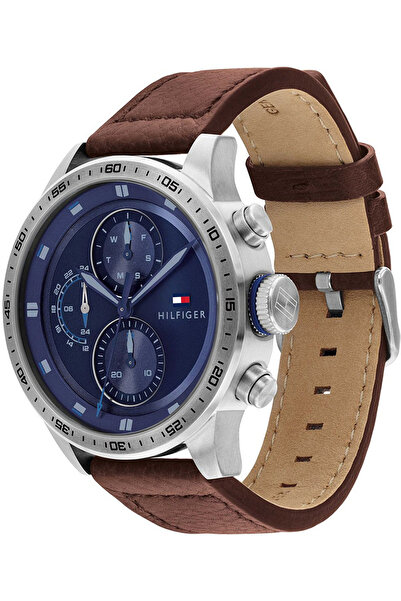 Tommy Hilfiger Ceas bărbătesc Tommy Hilfiger 1791807, cuarț, 46mm, 5ATM