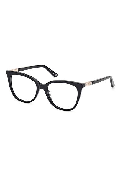Guess Women's eyeglasses frames GU50197 001, Plastic, Black, 52 mm