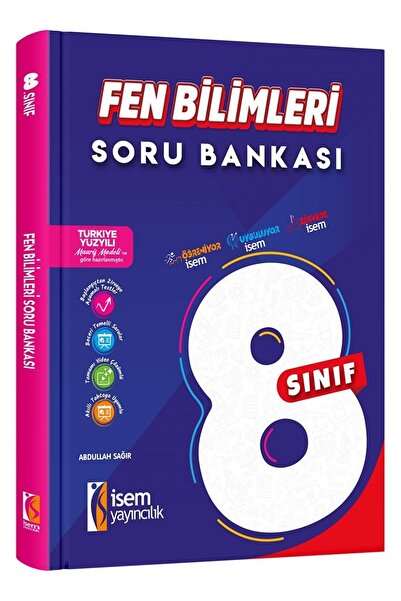 İsem Yayıncılık İsem Yayıncılık 8 Sınıf Fen Bilimleri Soru Bankası