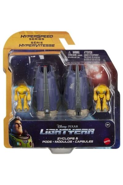 mattel Set Pixar Lightyear Hyperspeed Series Zyclops Pods 20cm