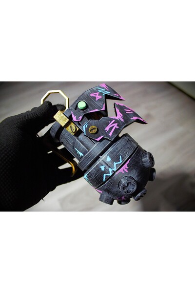 shop Arcane Jinx Chomper Cosplay Figürü