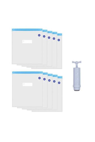 Hobi Mekatronik Filament Vakumlama Poşeti+Vakum Pompası(10 Poşet 1 Pompa 30x3...