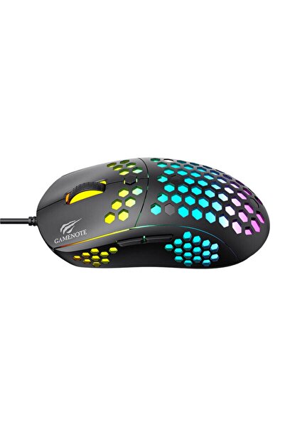 Havit Gaming Mouse with Wire RGB, 800-6400 DPI Havit, Black MS1032