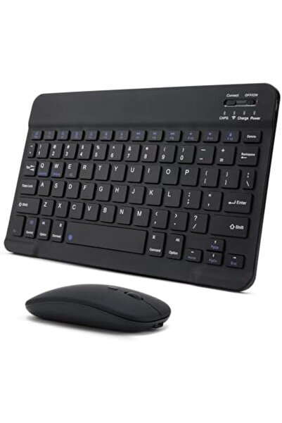 O Ozone Ultra-Slim Bluetooth Keyboard and Mouse Combo, Rechargeable Portable Wireless Keyboard Mouse