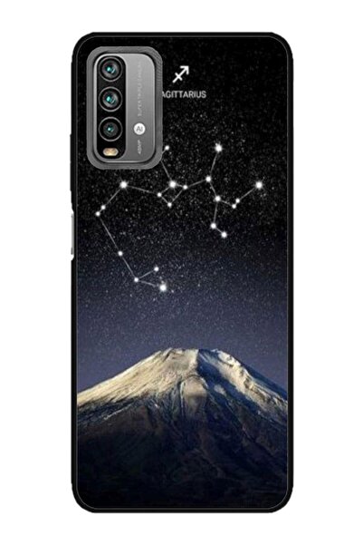 Atlas Husa personalizata si Folie de Silicon Xiaomi Redmi Note 9s, Sagittariu...