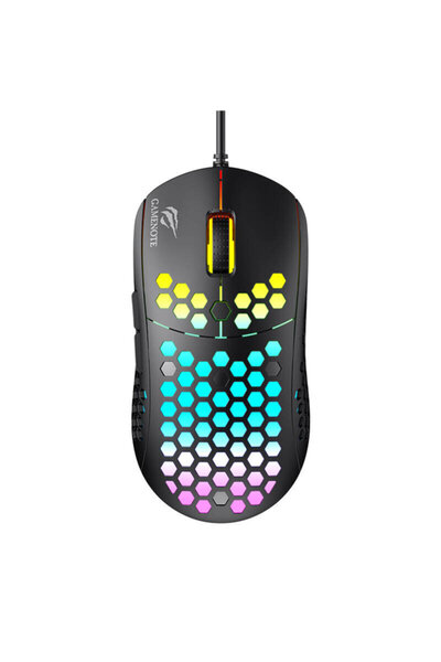 Havit Gaming Mouse with Wire RGB, 800-6400 DPI Havit, Black MS1032