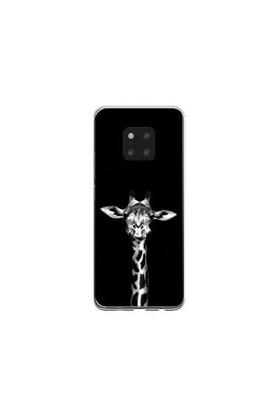 Atlas Προσωποποιημένη θήκη και μεμβράνη σιλικόνης Huawei Mate 20 Pro, Giraffe...