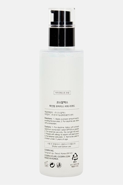 Cosrx Two in One Poreless Power Liquid 100ml, White