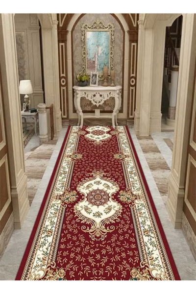 Raffine Luxurious Modern Washable Soft Fluffy Entryway Rug 300x80 cm