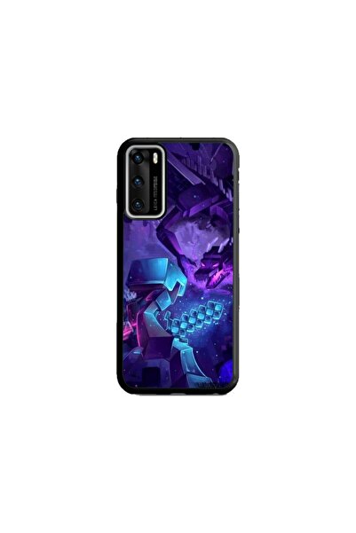Atlas Husa personalizata si Folie de Silicon Huawei P40 Pro, Ender Dragon, mu...