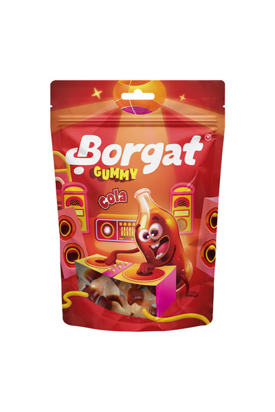 Borgat حلوى كولا جيلاتينية، 80 غرام