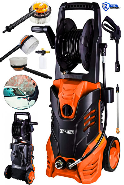 Graizer GRZ FT 180 Musluk Ve Kovadan Çekme Yüksek Basınçlı Bahçe Oto Yıkama M...