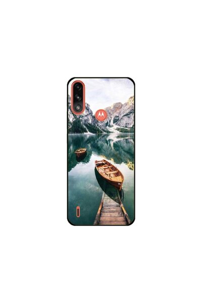 Atlas Προσαρμοσμένη θήκη για Motorola Moto E7 Power, Boats, πολύχρωμη, S1D1M0024