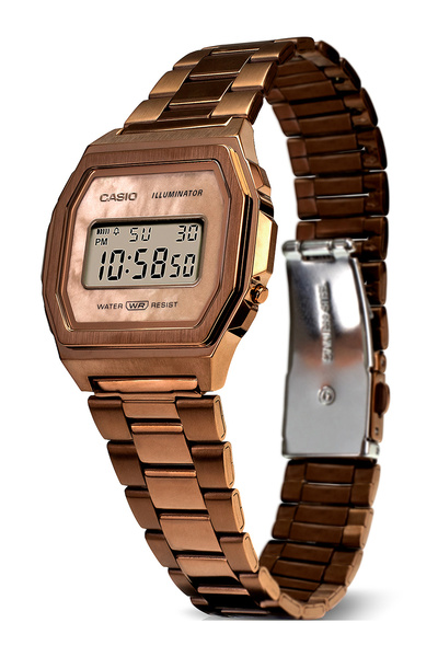 Casio Γυναικείο Ρολόι A1000RG-5EF, Quartz, 38mm, 3ATM