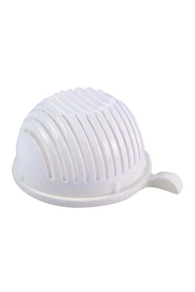 Generic Wellberg Salad Cutter Bowl White 22.5x12x18centimeter
