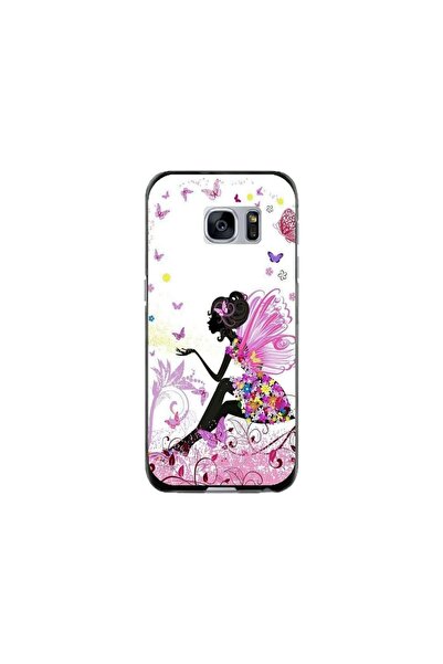 Atlas Husa personalizata si Folie de Silicon Samsung Galaxy S7, Fairy, multic...