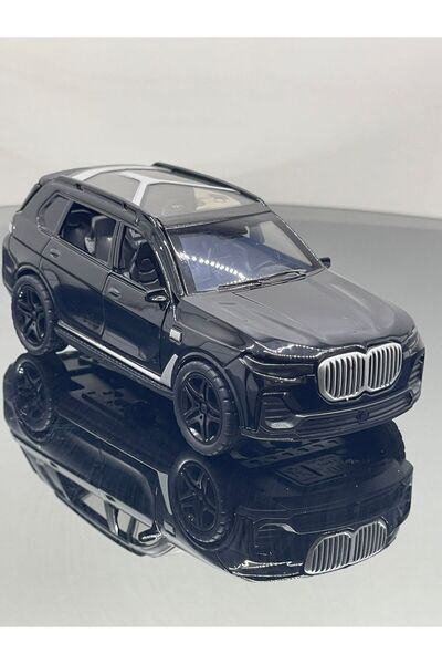 SCOWETTO 1.36 Bmw X7 Metal Oyuncak Araba Siyah 12 cm