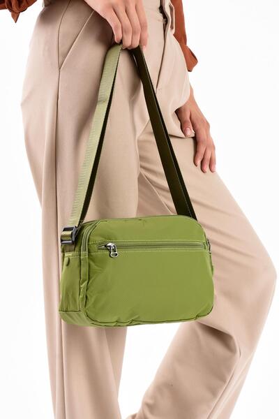 571 Collections Çanta Ultra Light Stylish and Waterproof Medium Size Shoulder, Handbag Green Model: (571-13-9Q)