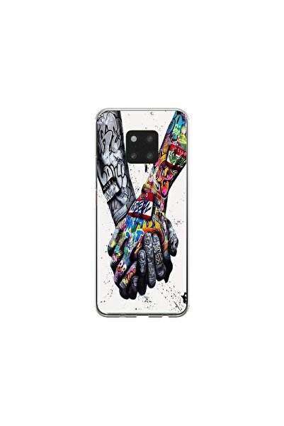 Atlas Husa personalizata Huawei Mate 20 Pro, Abstract Holding, multicolor, S1...