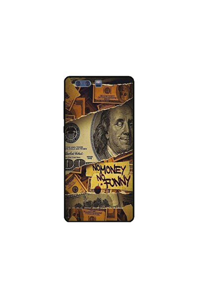 Atlas Husa personalizata si Folie de Silicon Huawei P10 Plus, No Money No Fun...
