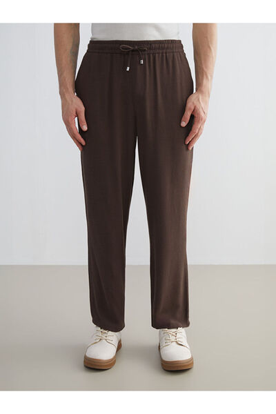 LC Waikiki Standard Pattern Linen Blended Men's Trousers