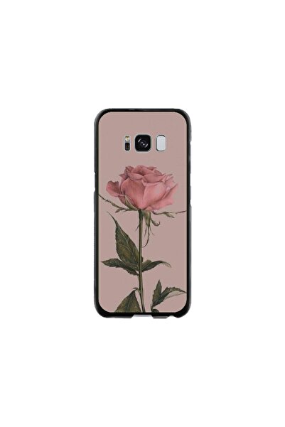 Atlas Husa personalizata si Folie de Silicon Samsung Galaxy S8 Plus, Flowers ...