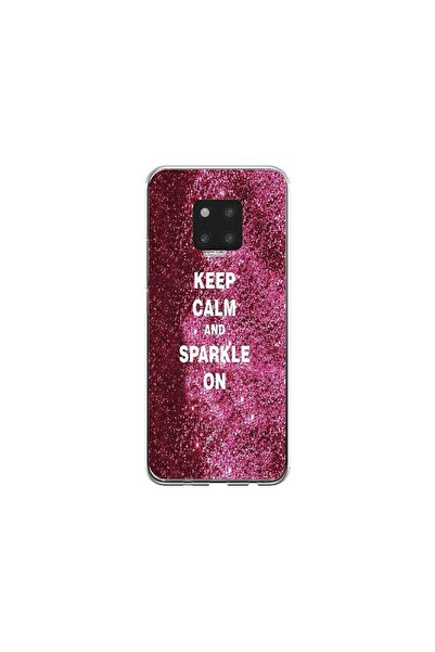 Atlas Προσωποποιημένη θήκη Huawei Mate 20 Pro, Keep Calm and Sparkle On, πολύ...