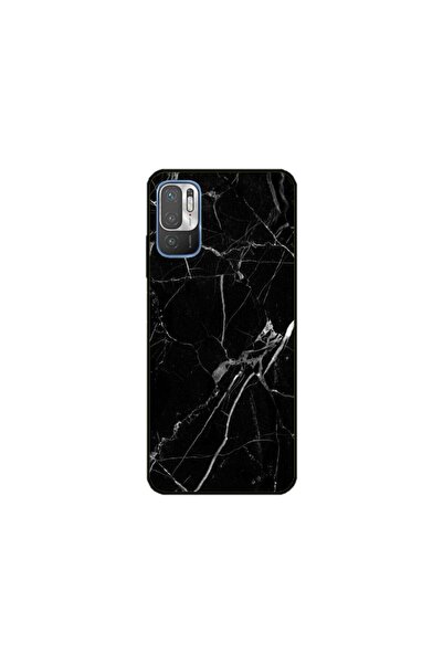 Atlas Husa personalizata si Folie de Silicon OPPO A57, Black Marble, multicolor, S1D1M0229